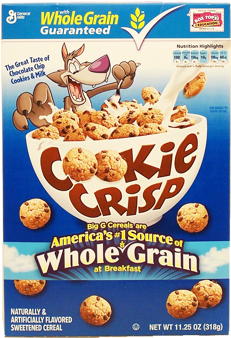 General Mills Cookie Crisp artificially flavored sweetened cereal Full-Size Picture